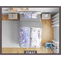سرویس لحاف روتختی کودک یک نفره 5 تکه نوپه هوم Nopehome طرح فانتزی کد T5837