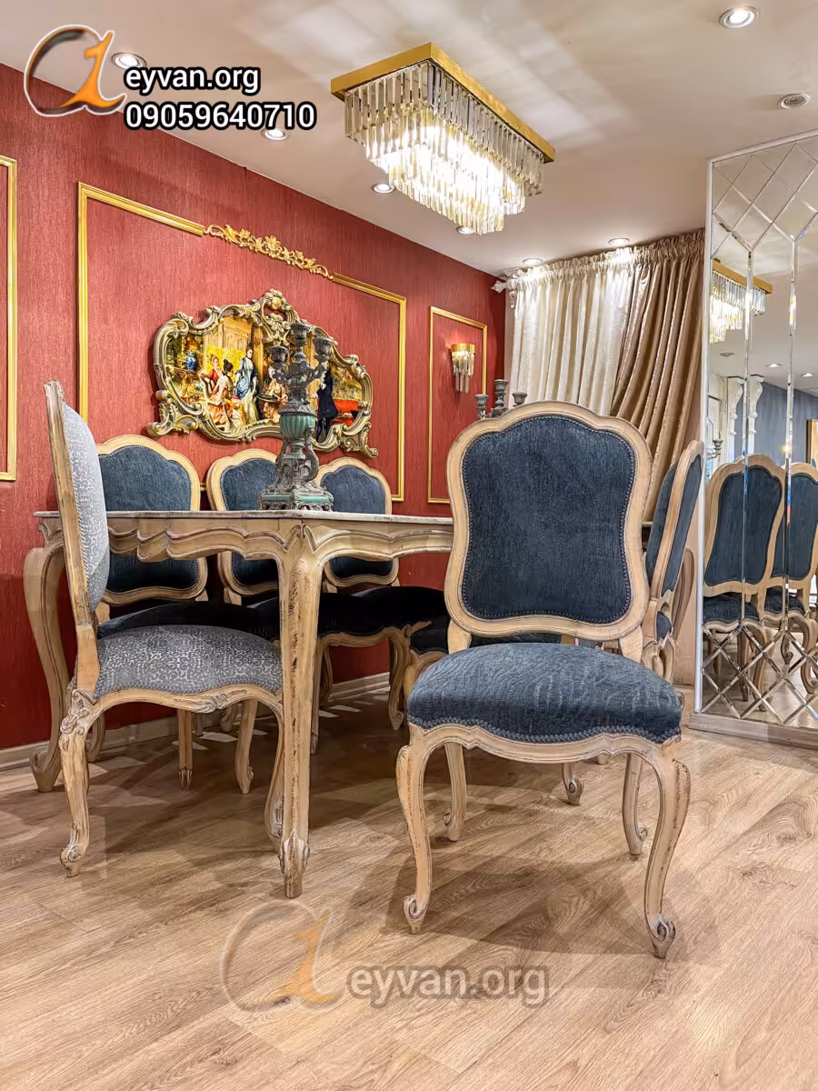 میز غذا خوری ست مبلمان کد 2512