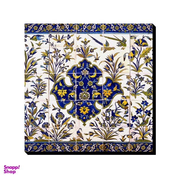 تابلو شاسی ترمه طراحان ایده مدل کاشی قاجار کد CFP1007