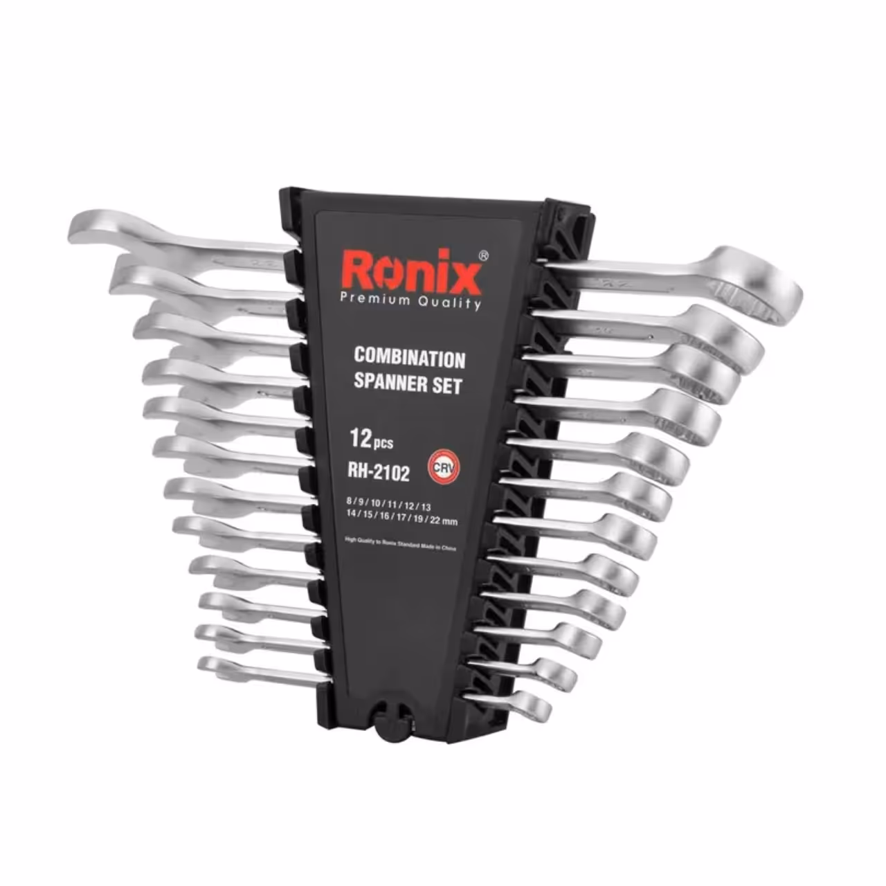 مجموعه 12 عددی آچار یک سر تخت یک سر رینگ رونیکس مدل RH-2102