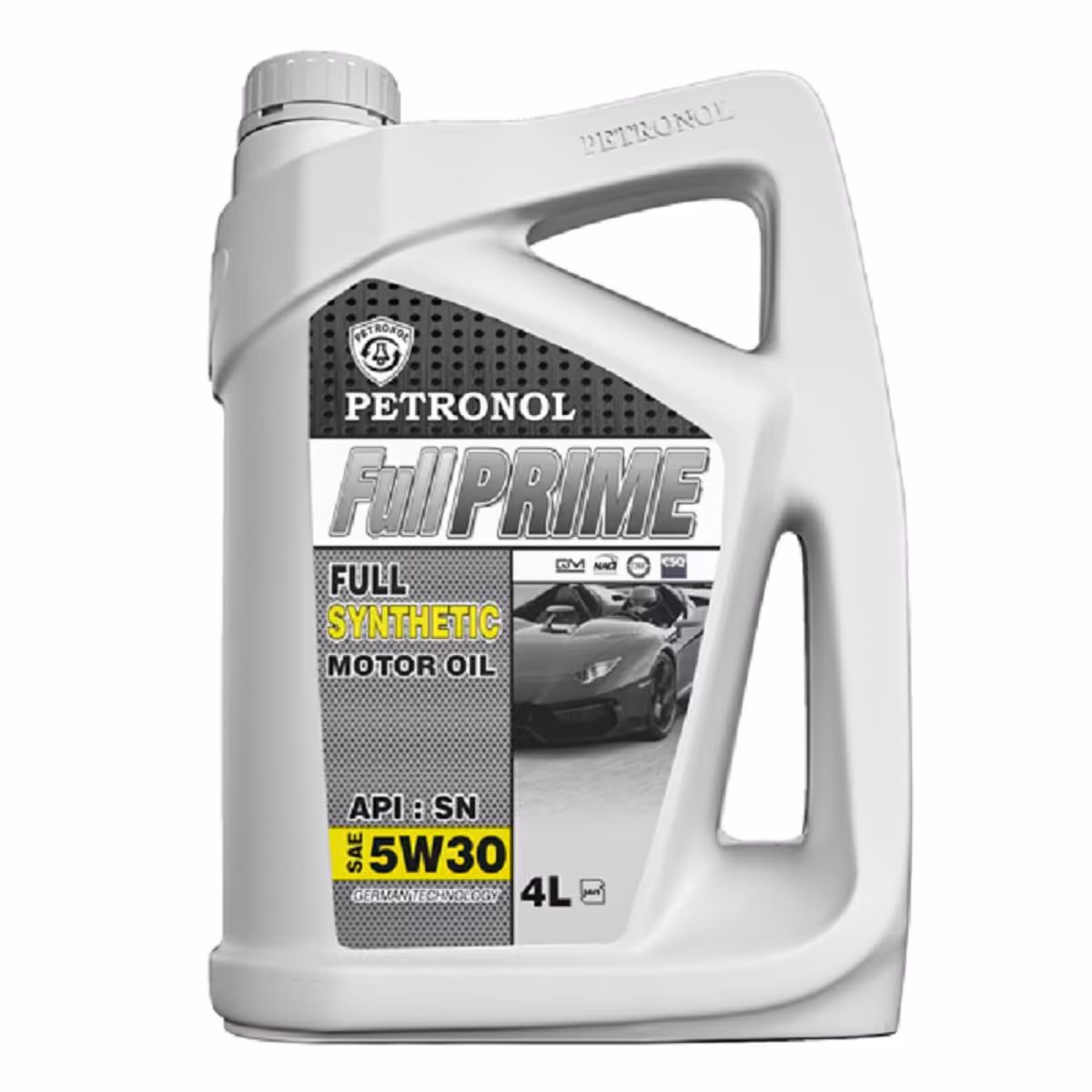 روغن موتور خودرو پترونول فول پرایم 5W30 فول سنتتیک حجم 4 لیتر