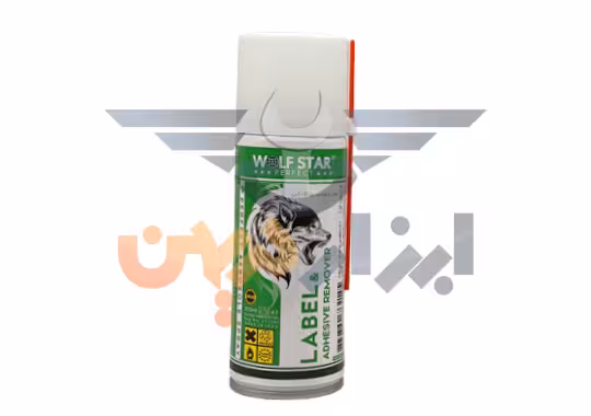 اسپری پاک کننده لیبل و برچسب ولف استار wolf star