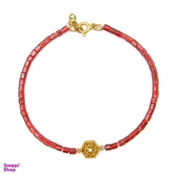 دستبند طلا 18 عیار زنانه مانچو مدل bfgs017