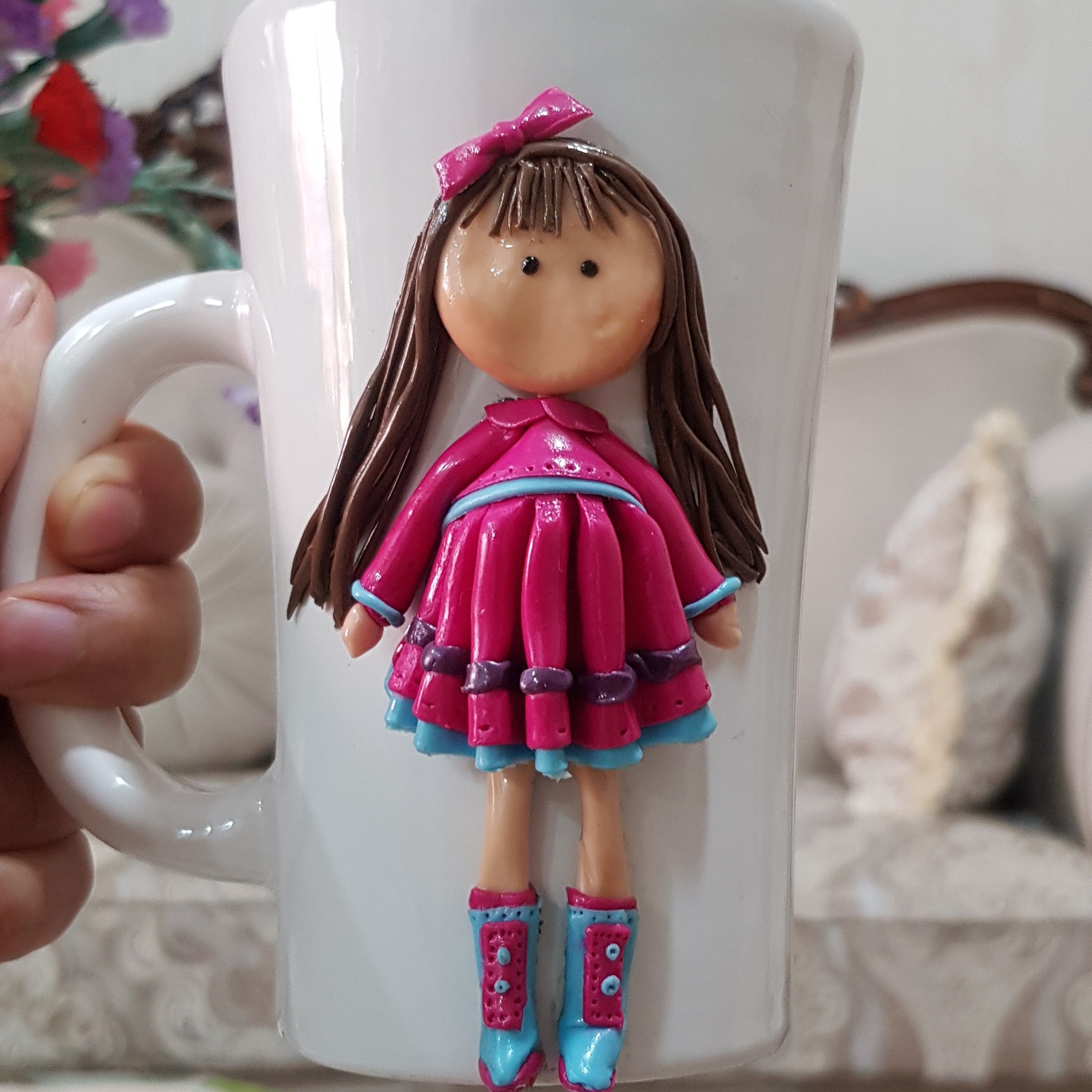 ماگ  بلند دختر روسی