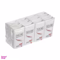 دستمال کاغذی جیبی 15 برگ گلریز مدل Pick One بسته 12 عددی