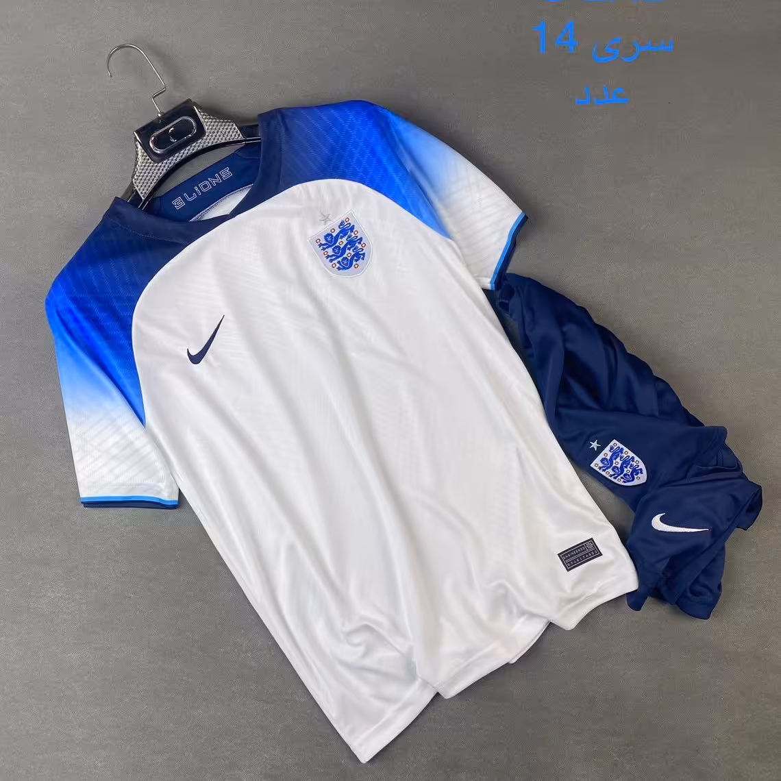 کیت  تیشرت لباس هواداری باشورت باشگاهی و ملی تیم انگلیس انگلستان  تایلندی 2023