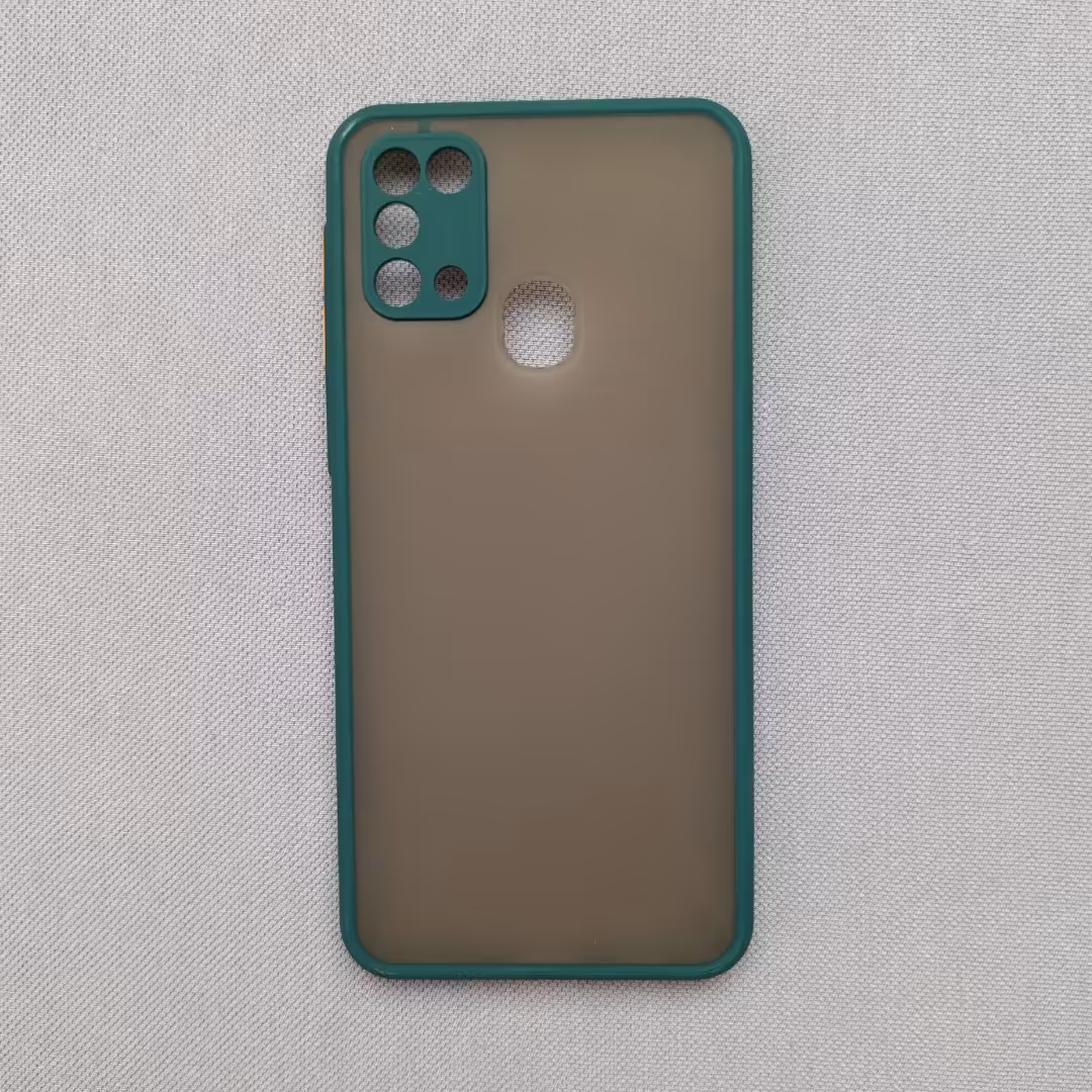 گارد - قاب - کاور پشت مات سبز کله غازی مقاوم مناسب برای سامسونگ ام 31 - Galaxy M31 - m31 - M21s - m 31 - M31 - m21s