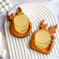 زیر لیوانی طرح گوزن