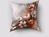 کوسن چاپی طرح گل CM-2-106