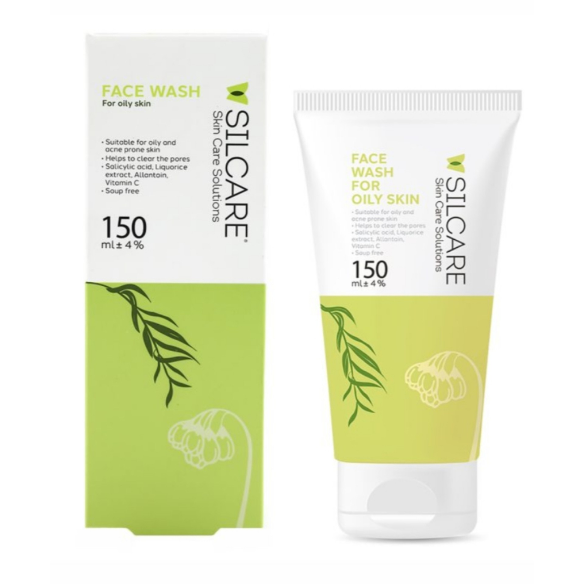 ژل شوینده و آبرسان صورت پوست چرب سیلکر 