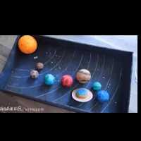 پک فوم خام  9 تایی منظومه شمسی  