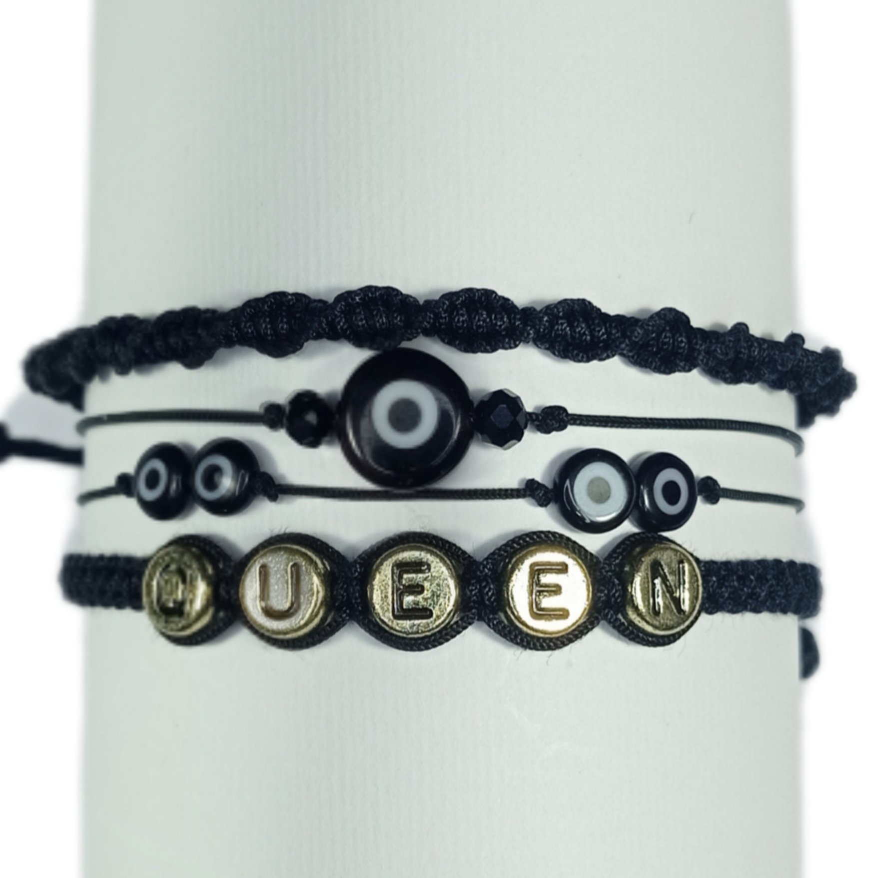 دست بند چشم نظر   ست  پرطرفدار  مشکی