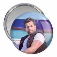 آینه جیبی خندالو طرح رضا بهرام کد 4010