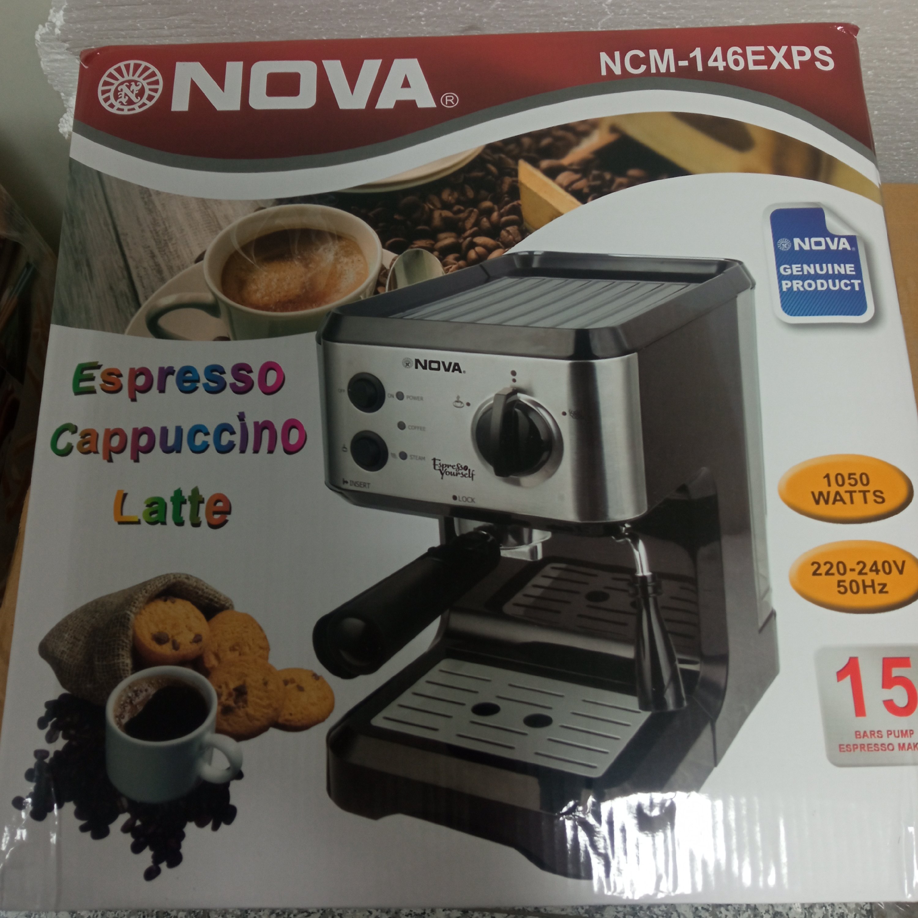 اسپرسوساز وقهوه ساز  نوا 146