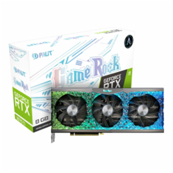 کارت گرافیک پلیت GeForce RTX 3070 Ti GameRock OC 8G
