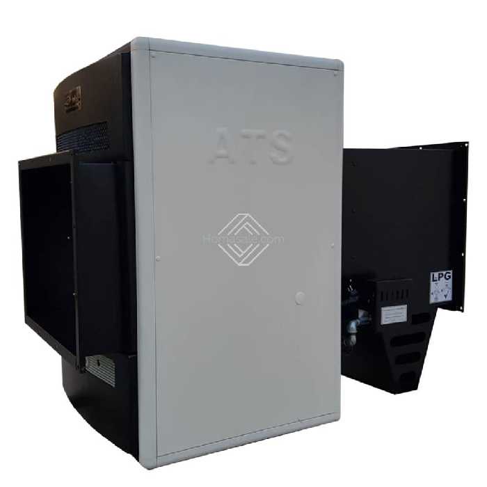 هیتر گازی کانالی آذر تهویه مدل A650-D هوشمند