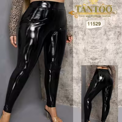 شلوار ورنی براق مجلسی سایزبززگ کد11529