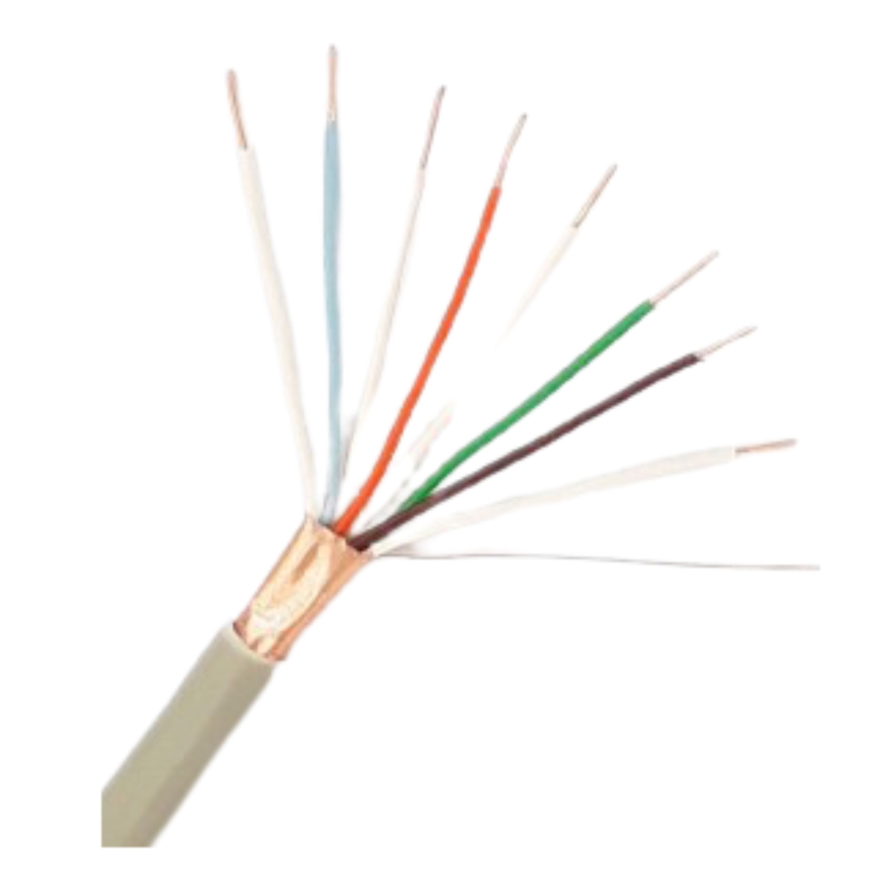 کابل مخابراتی مس 4 زوج  6 دهم فویلدار  30 متری