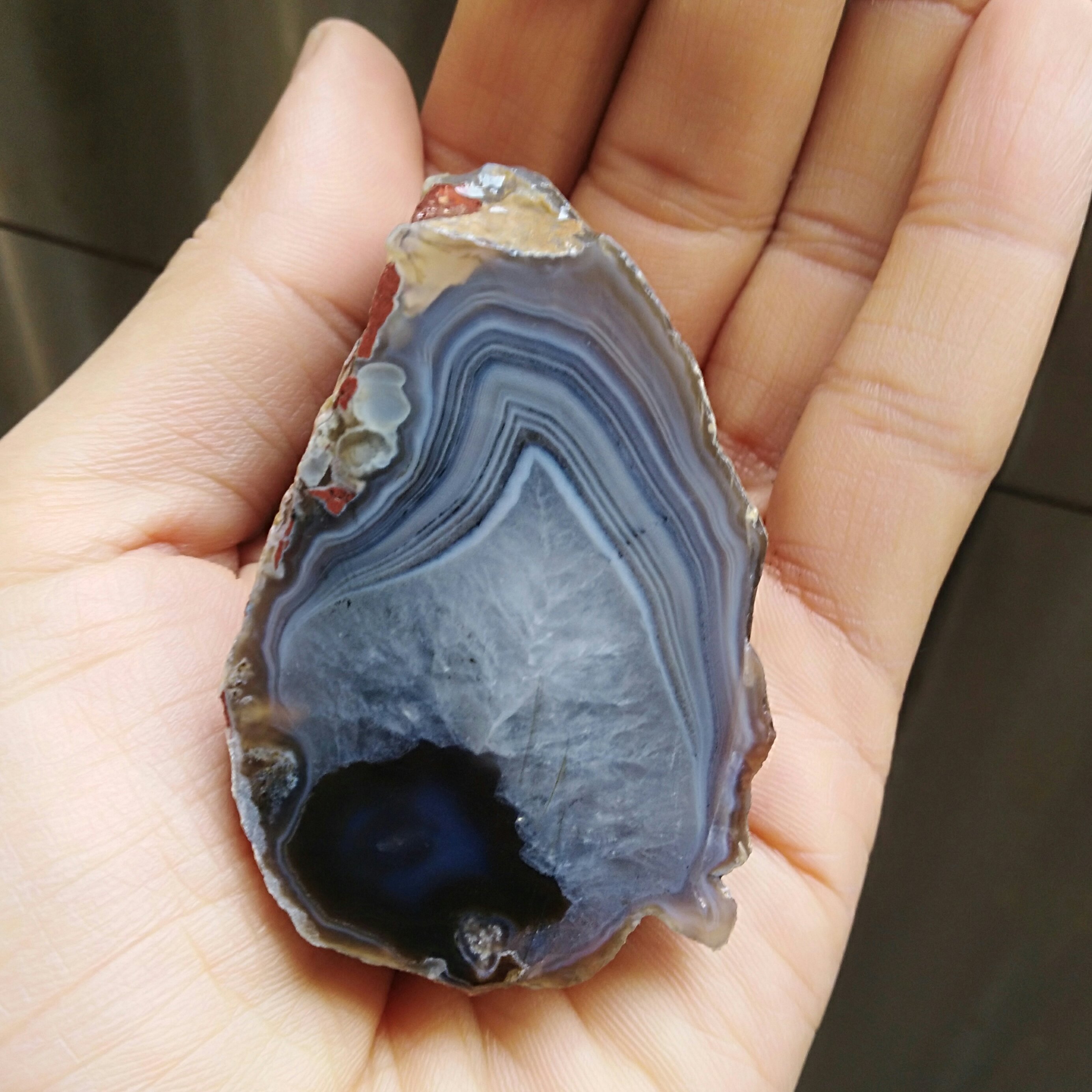 اسلایس عقیق سلیمانی خاص 3بعدی بسیااار دیدنی کاملا طبیعی