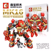 لگو ابر مرد آهنی  هالک باستر 339 قطعه مدل  mk16 60001