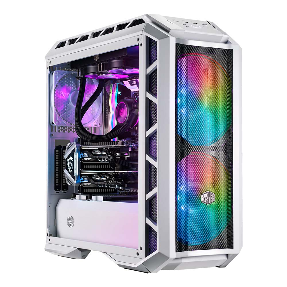 کیس کامپیوتر کولر مستر H500P Mesh White ARGB
