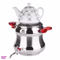 ست کتری و قوری گلستان مدل Sayeh-W گنجایش 6 لیتر