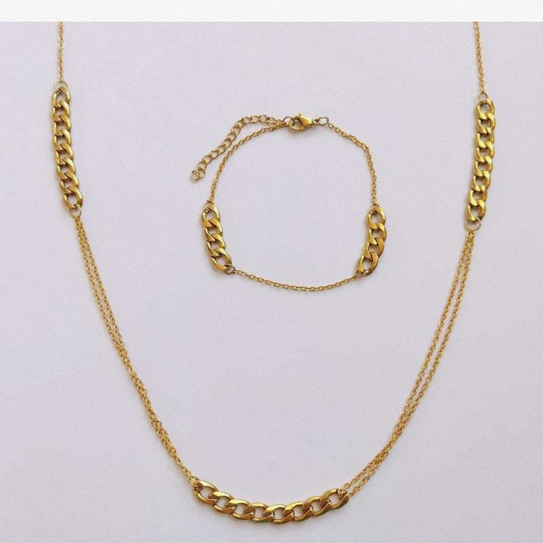 نیم ست کارتیر و زنجیر 