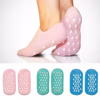 جوراب سیلیکونی رفع ترک پا و نرم کننده