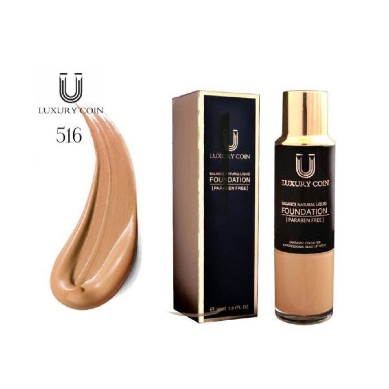 کرم پودر لاکچری کویین شماره 516 حجم 30 میل