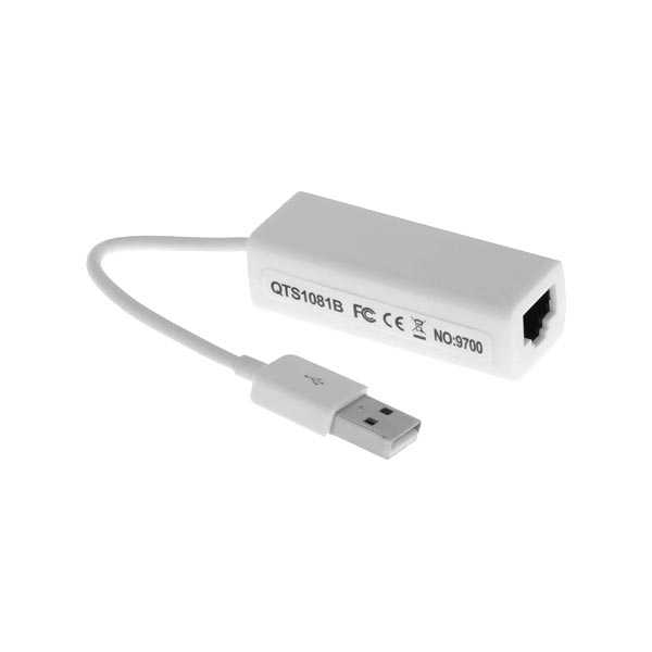 مبدل و کارت شبکه سیمی اکسترنال USB 2.0 Ethernet Adapter
