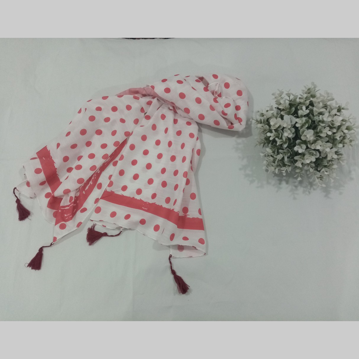 شال نخی رنگ سال کد 1