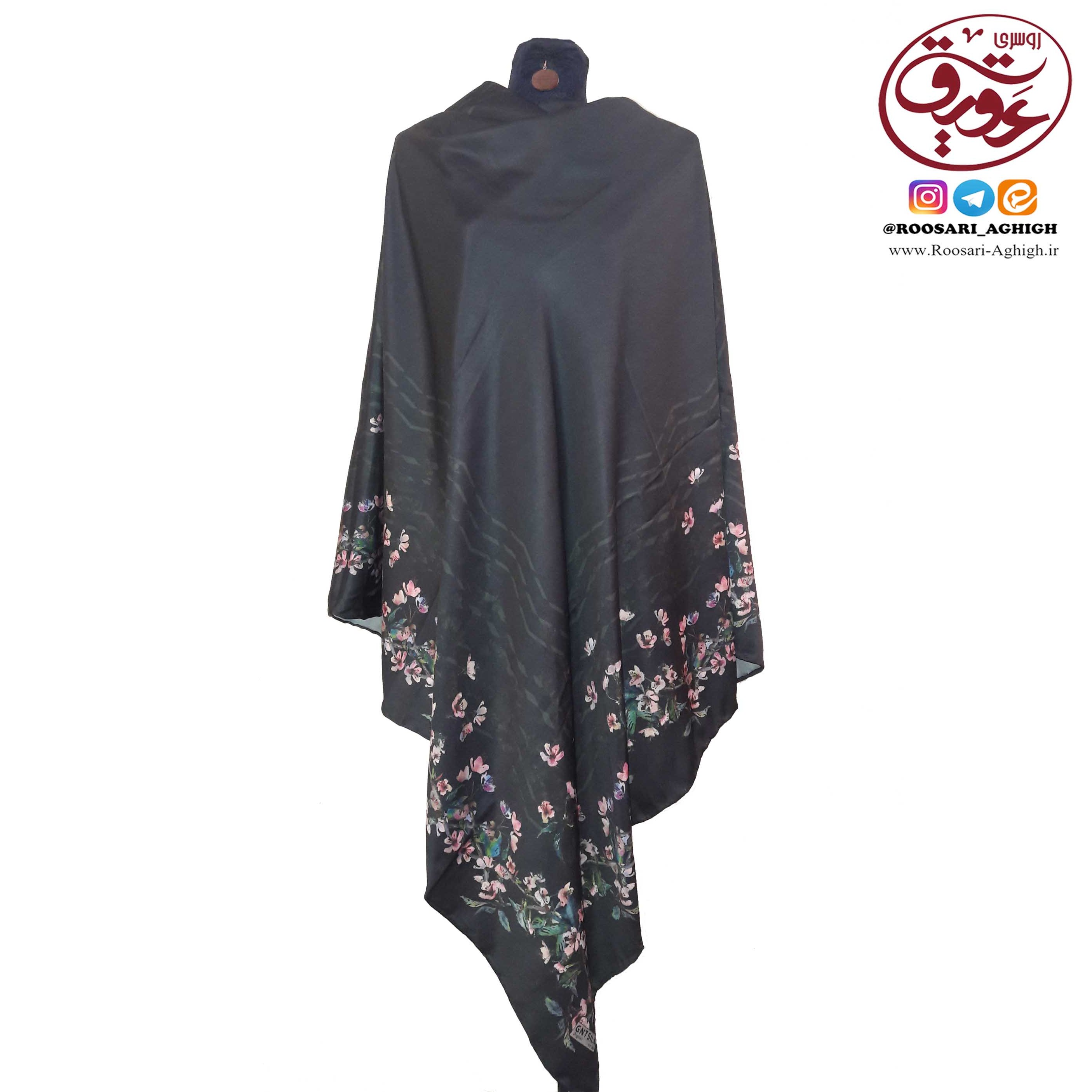 روسری ساتن دیجیتال