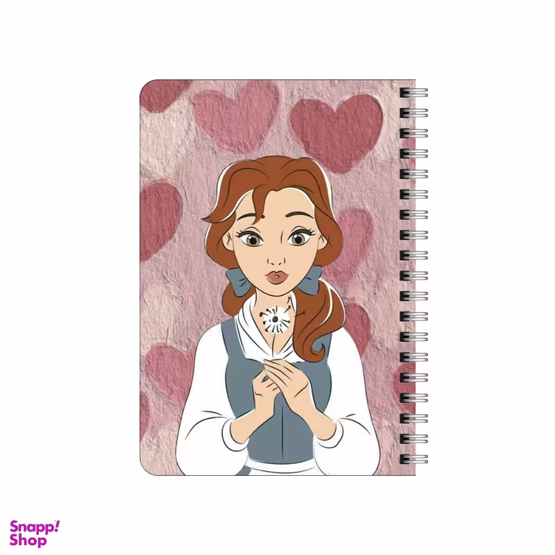 دفترچه یادداشت بامبیلیپ مدل چوبی طرح پرنسس بل کد 2301194