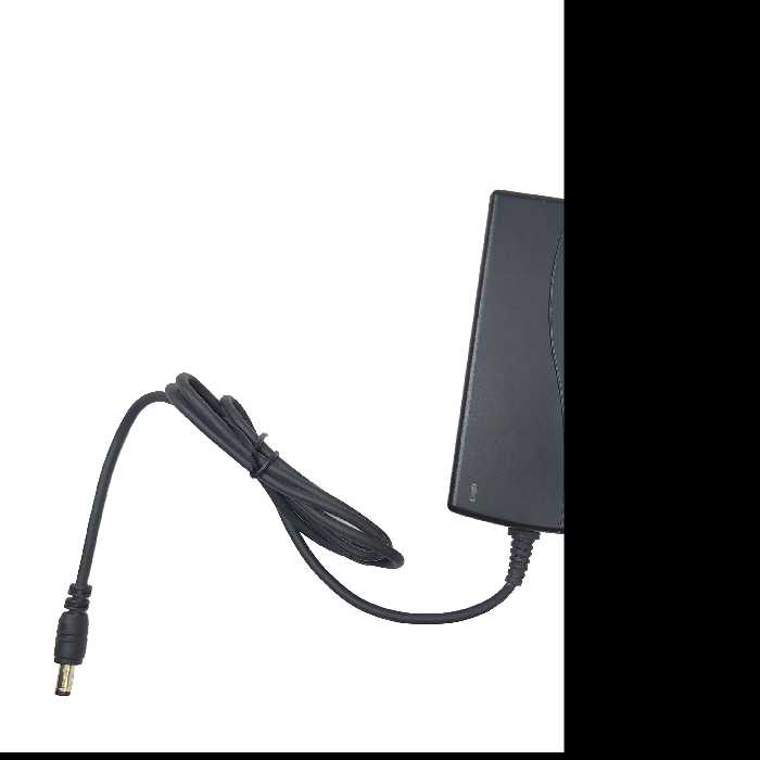 آداپتور 12 ولت 7 آمپر پلاستیکی رومیزی بین راهی سوئیچینگ همراه با کابل برق