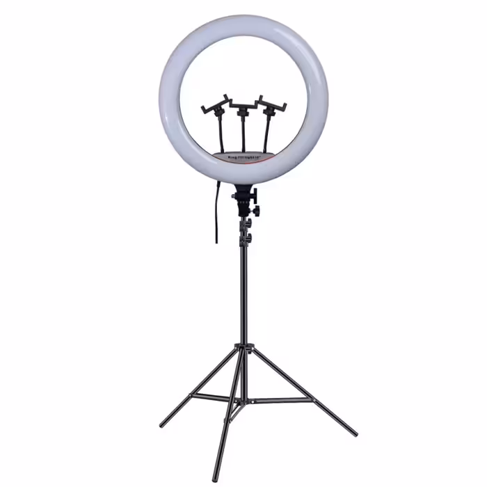رینگ لایت مدل LJ_18 همراه با سه پایه