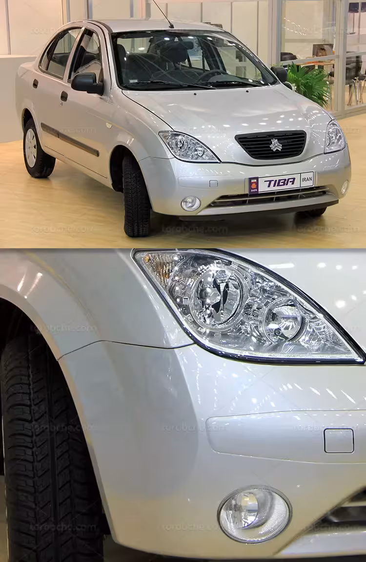 عکس ماشین تیبا صندوقدار | گرافیک با طعم تربچه