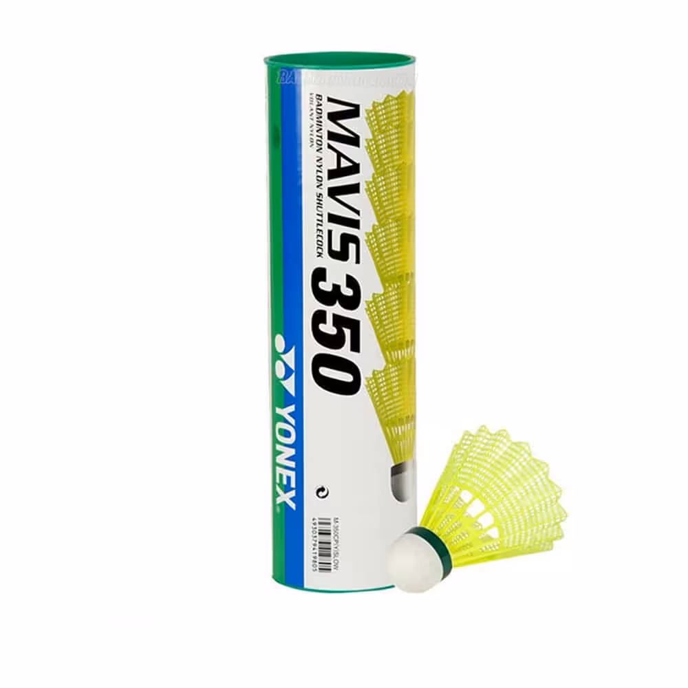 توپ بدمینتون یونکس مدل MAVIS 350 اورجینال بسته شش عددی - فروشگاه نسل آهن