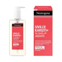 ژل شستشو ضدجوش پلاس نوتروژینا sivilce karsiti +