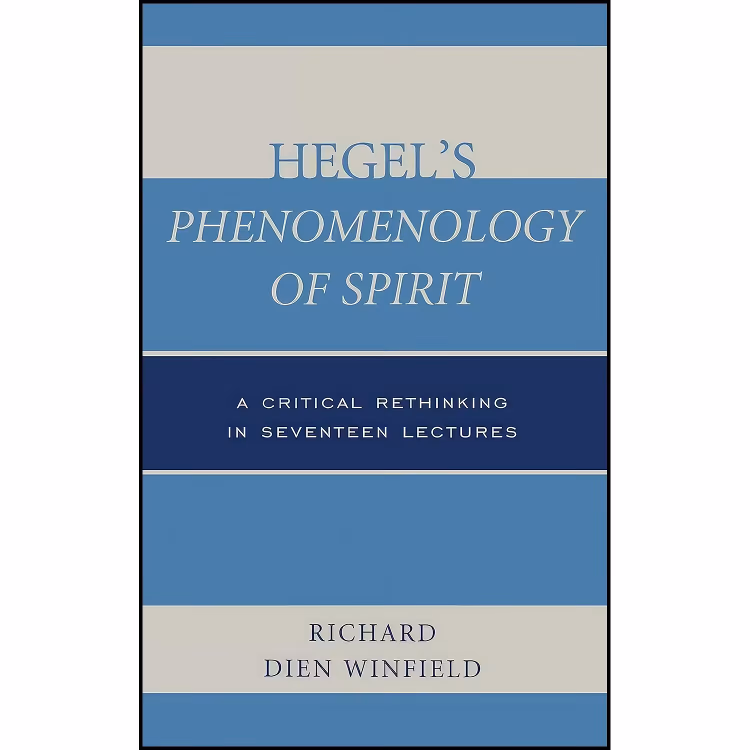 کتاب زبان اصلی Hegels Phenomenology of Spirit