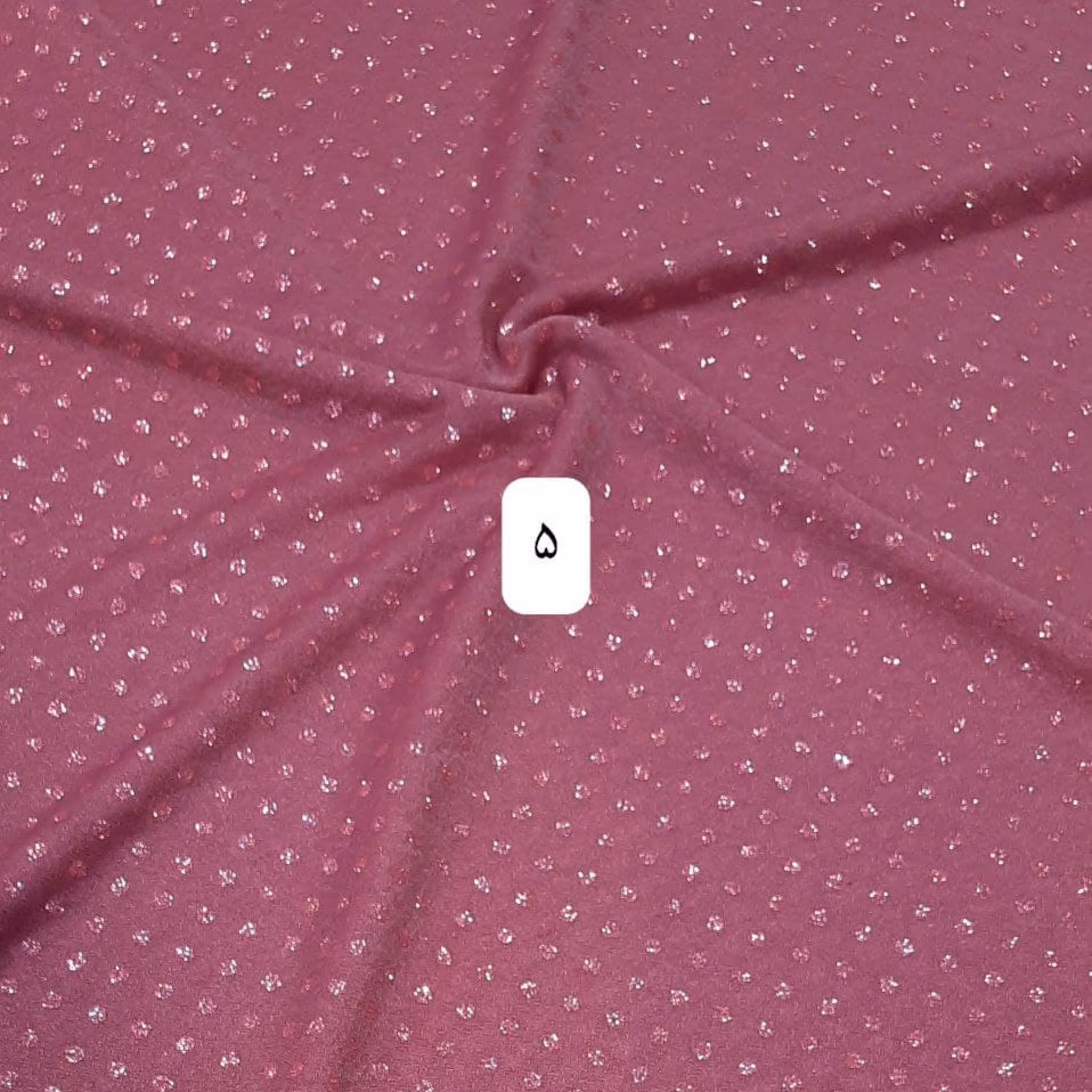 پارچه حریر توپ توپی اکلیلی کشی عرض 150cm (لخت و ریزش دار بسیار خوش حالت) (5)