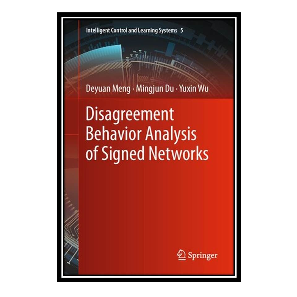 کتاب Disagreement Behavior Analysis of Signed Networks