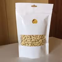 بادام زمینی سفید شده و بدون پوست درجه یک 250 گرمی