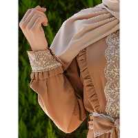 عبا خاص و یک رنگ شتری از برند مانلی 