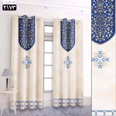 پرده تصویری طرح پوران