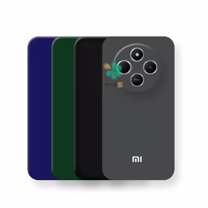 قاب گوشی سیلیکونی محافظ لنز دار مناسب شیائومی Redmi 14C