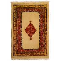  فرش دستبافت سه متری طرح ترنج قشقایی کد 4103308