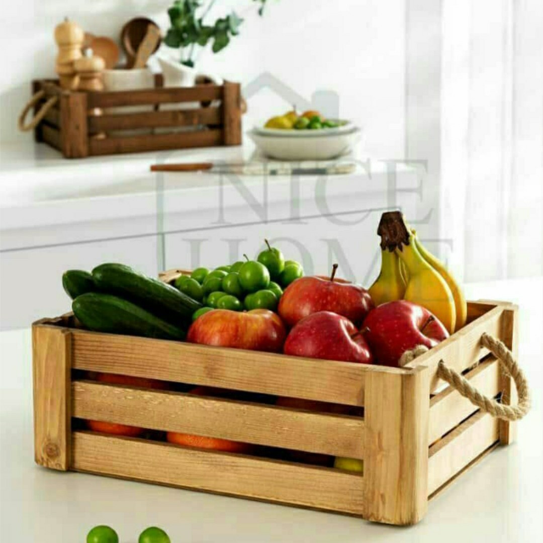 جعبه آشپزخانه دسته کنفی