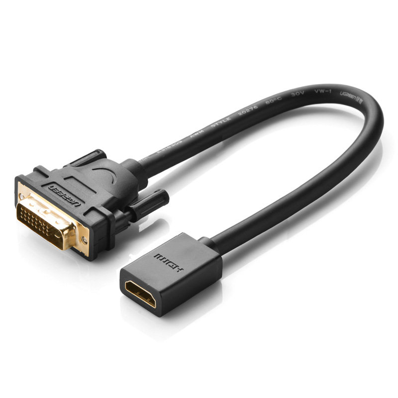 تبدیل DVI-D به HDMI یوگرین مدل 20118