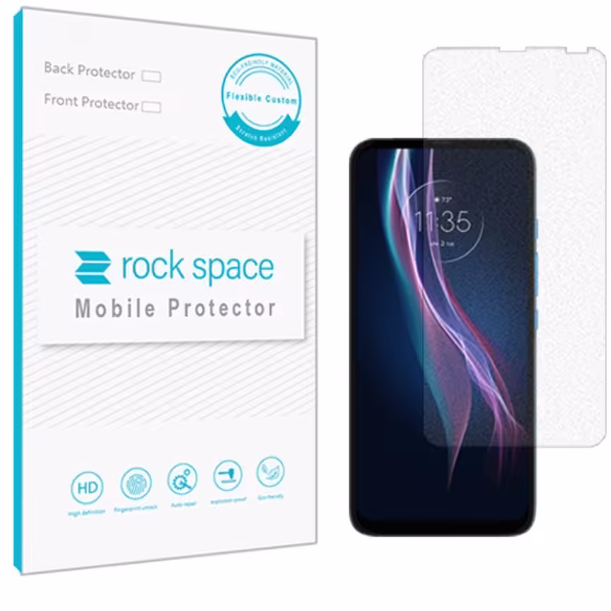 گلس مات نانو و ضد ضربه گوشی موتورولا One Fusion پلاس برند راک اسپیس