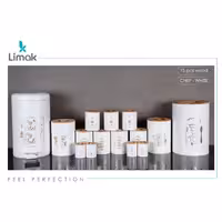 سرویس آشپزخانه درب چوب(اورانوس) لیماک درجه یک 15پارچه چوب رابر ضد آب (چف)